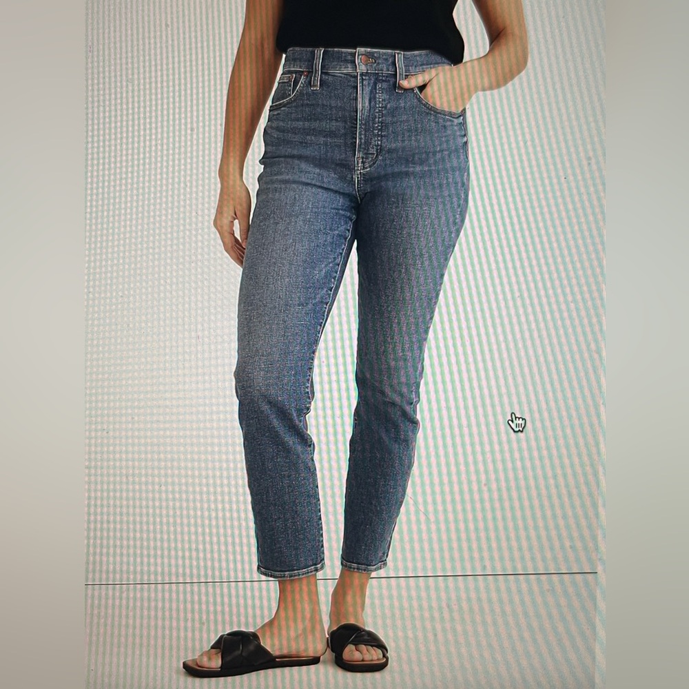 Madewell perfect vintage jeans in finney wash